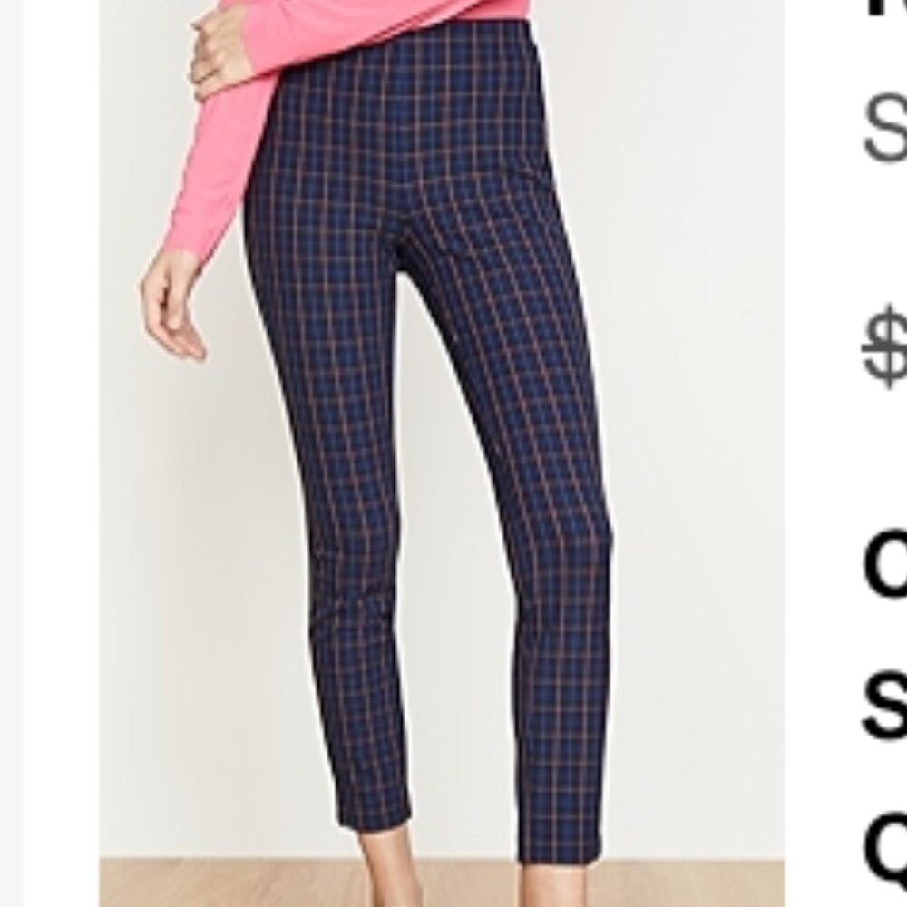 rag and bone simon pant navy multi